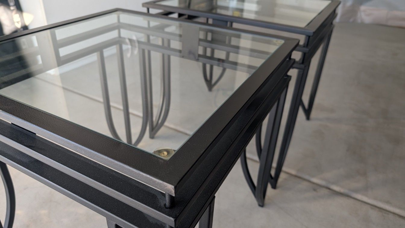 Glass End Tables
