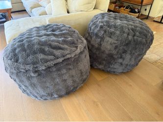 Beanbag chairs x2