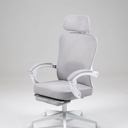 Dowinx Big and Tall Office Chair 600lbs,Ergonomic High Back Computer Desk Chair with Wide Thick Seat Cushion,Adjustable Lumbar Support and Backrest,Me
