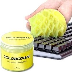 COLORCORAL Cleaning Gel Universal Dust Cleaner for PC Keyboard Cleaning Car Detailing Laptop Dusting Home and Office Electronics Cleaning Kit Computer