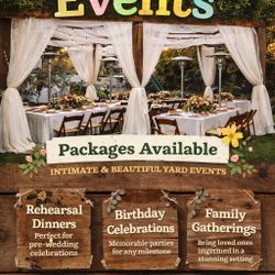 Easter Gathering Decor Tables + Chairs