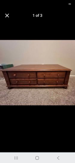 Wooden Coffee Table "Coaster Co"
