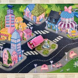 Disney Minnie Mouse Playmat with Van Playset