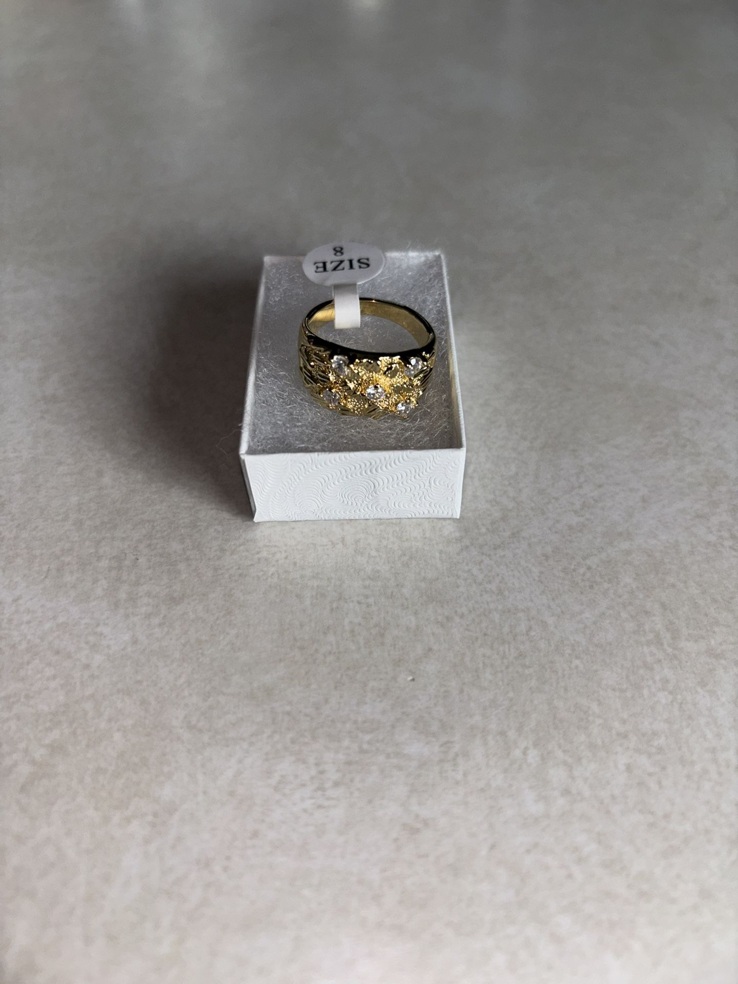 Gold Nugget Ring