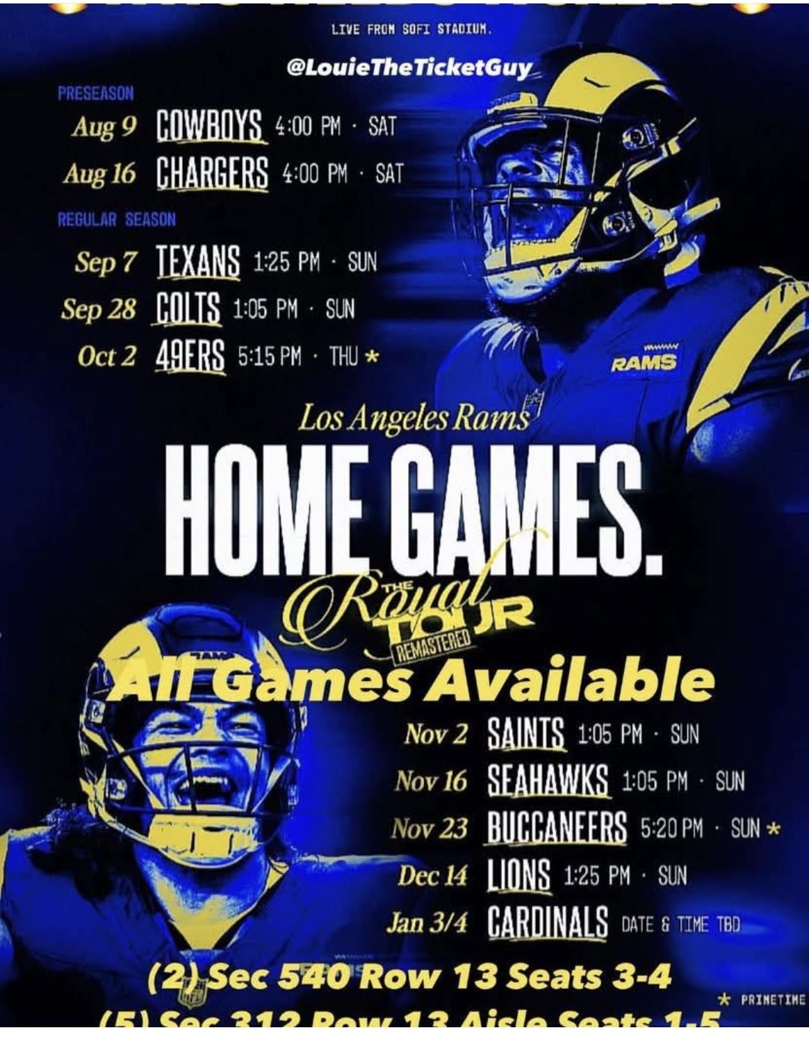 Rams Tickets