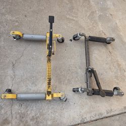 Set of  2 Car Wheel Dolly Jack 1500 Lbs Heavy Duty  Brand New 