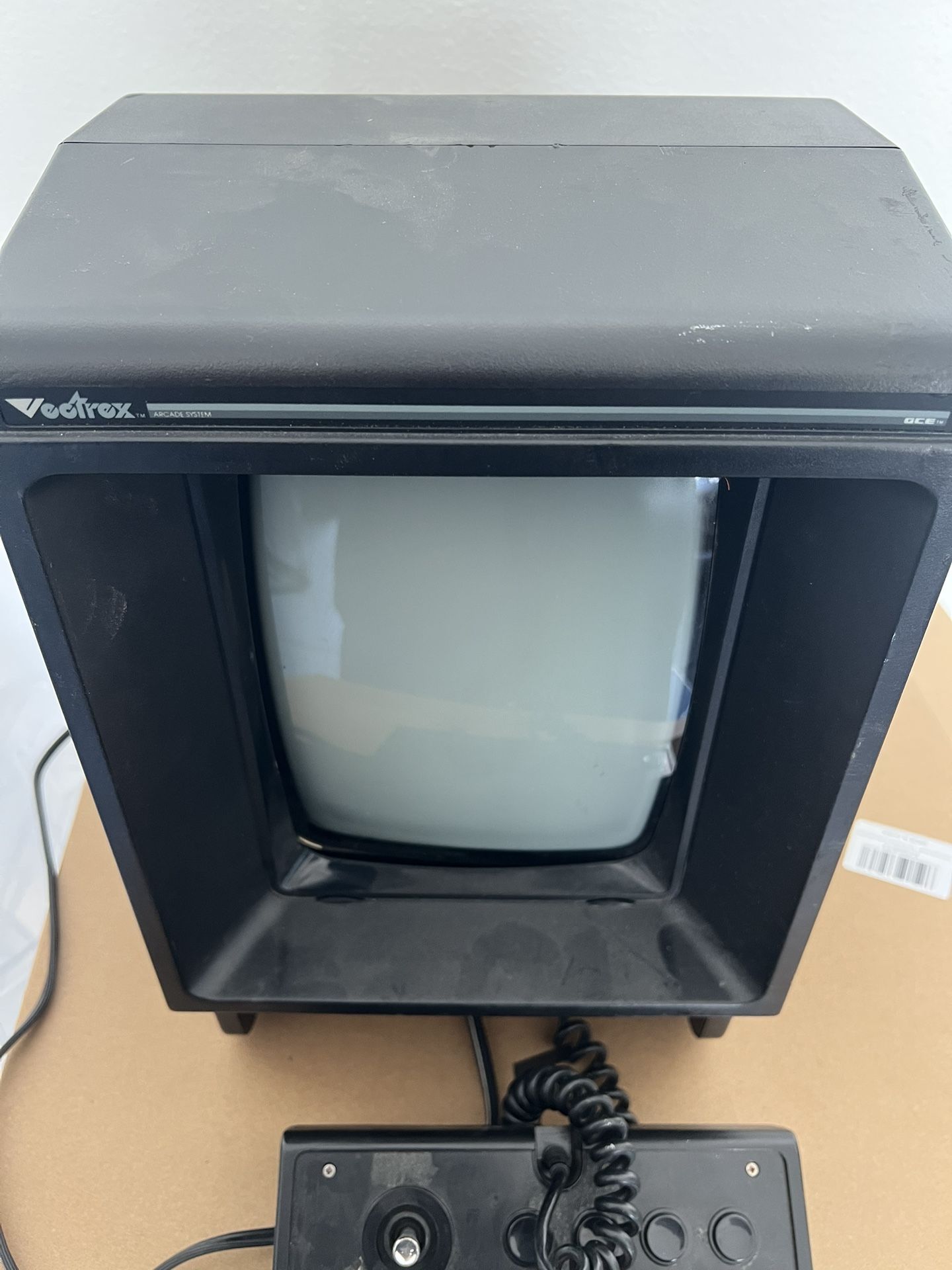 1982 GCE Vectrex HP-3000 Arcade System Console 