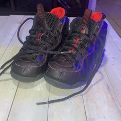 Black And Red Foamposites