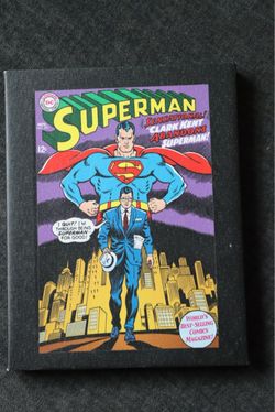 DC Superman Comic Canvas Wall Art