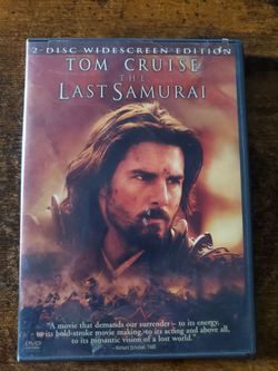 DVD the last samurai
