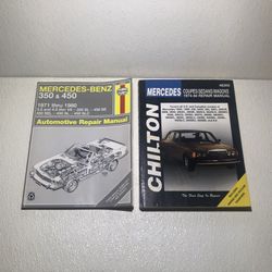 Mercedes Benz Repair Manuals (2) - Chilton/Haynes