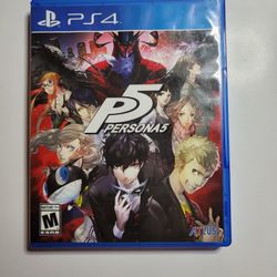 Ps4 Game ... Persona 5 !!!