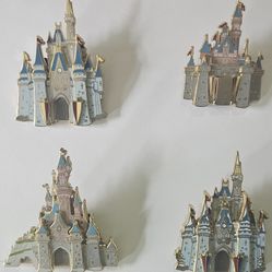 DISNEY  WDW  Jumbo 3-D Castle Pin Series Cast Exclusive MUST HAVE For Collectors