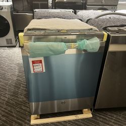 GE Dry Boost 24 inch Top Control Built-in Dishwasher ( Fingerprint-resistant Stainless Steel ) 
