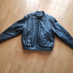 Men's Leather Motorcycle Jacket