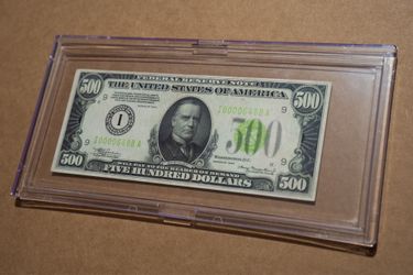 1934 Minneapolis $500 Federal Reserve Note