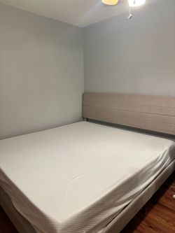 King Size Frame & Mattress