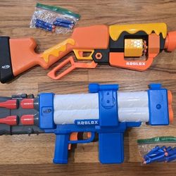 Nerf Roblox Arsenal Pulse Laser Motorized Blaster Adopt Me BEES Lever Action Dart Gun Rifle