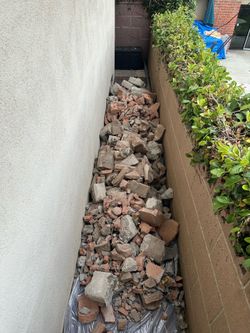 Free Broken Cinder Blocks