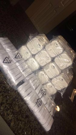 Headphones and chargers