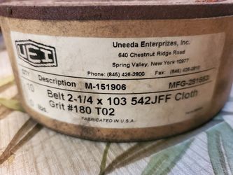 Sanding Belt #542JFF
