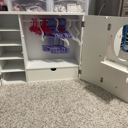 Toy Closet For 18” Doll