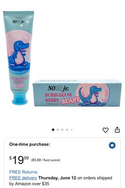 NOBS jr Toothpaste
