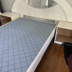 Bed room set with armoire