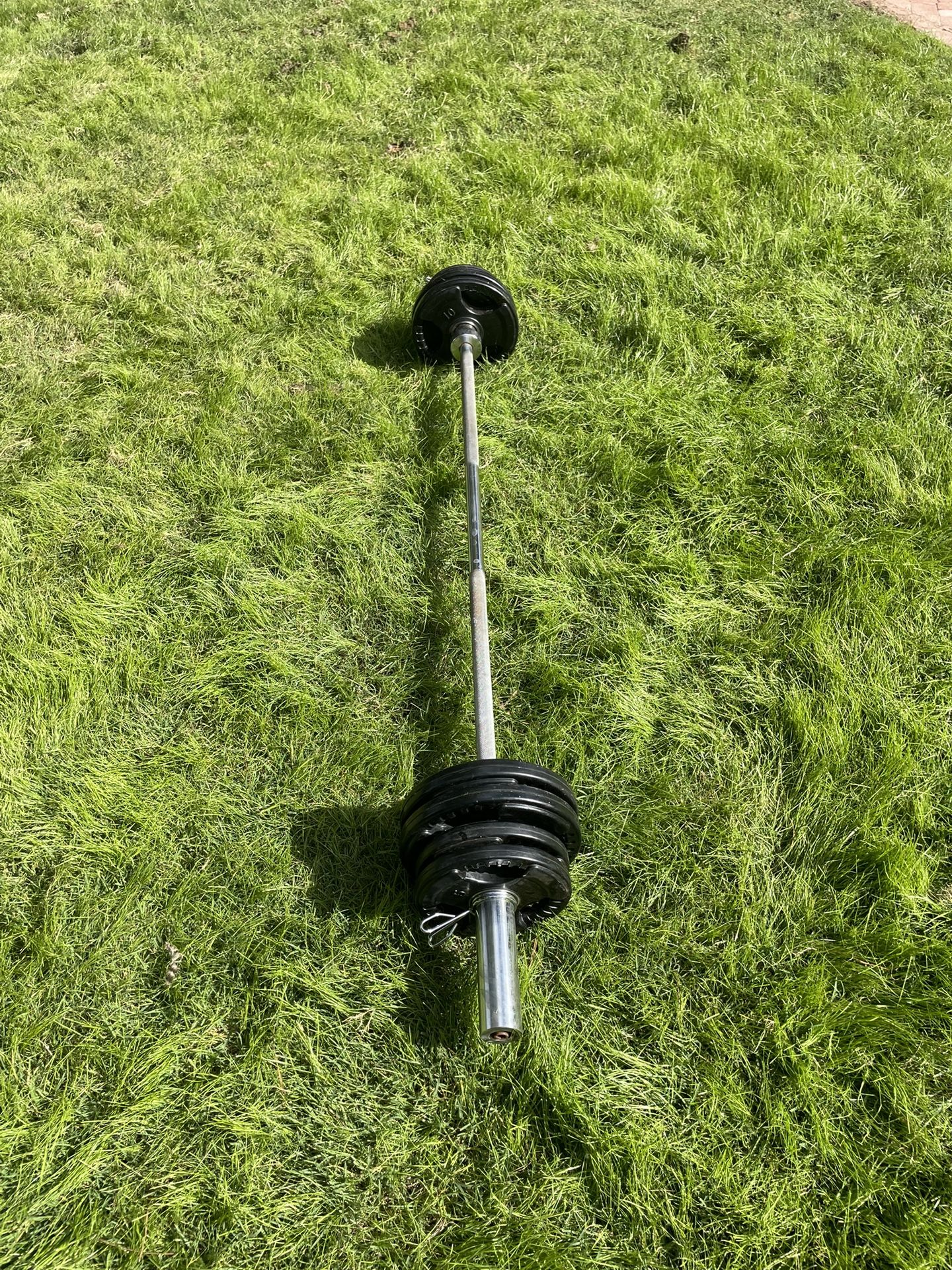 Weight Bar And Weights