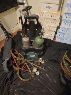Victor CutSkill Oxy-Acetylene Torch Cart Set