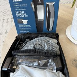 New cordless 23-piece clipper and trimmer combo
