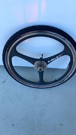 Mountain bike wheels spin