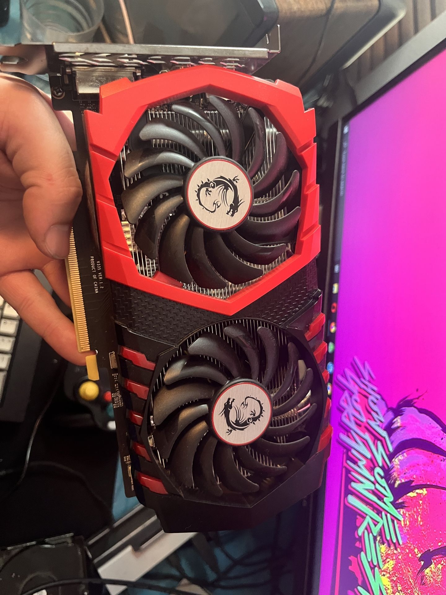 1050 TI Graphics Card