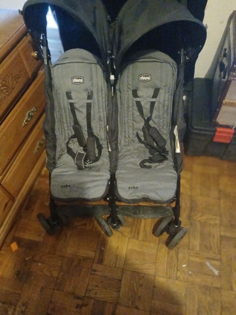 chicco echo double stroller