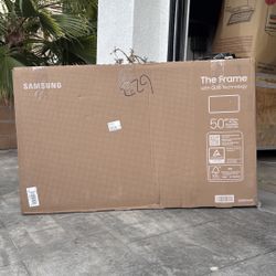 MV 50” Samsung Smart 4k The Frame Tv 