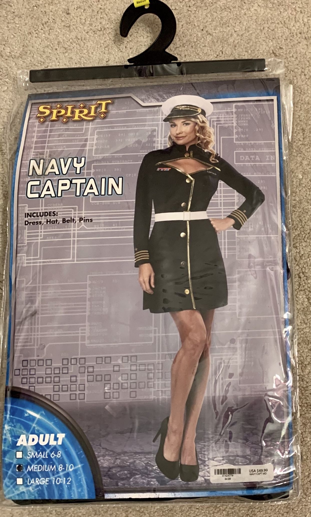 Navy Captain costume