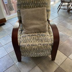 Wood Cloth Chair
