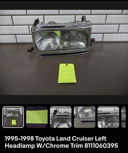 OEM Toyota Landcruiser driverside headlight FJ80