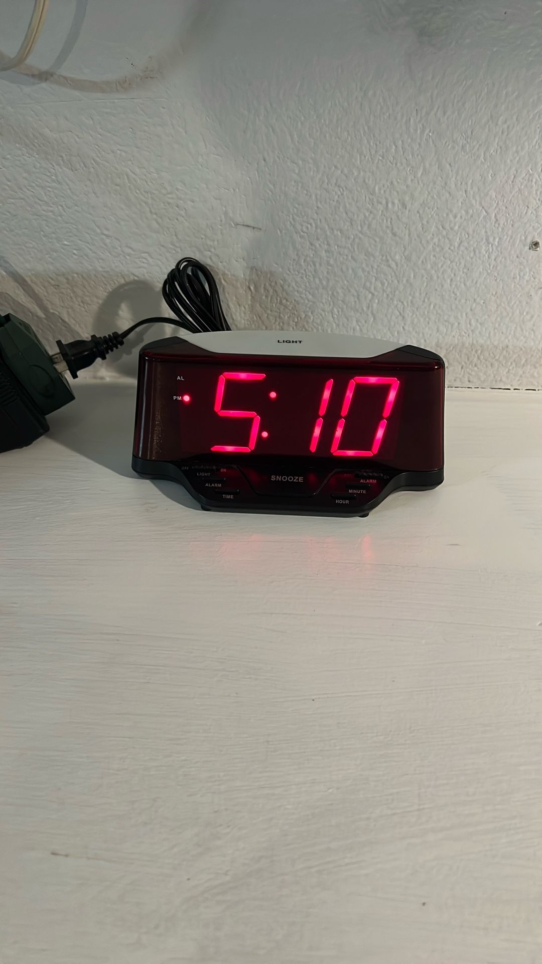 Alarm Clock With Night Light