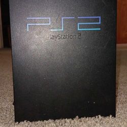 Playstation 2 Along With Ps2 Games And A Few Ps3 Games