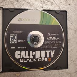 Call of Duty Black Ops II 2 video game disk only