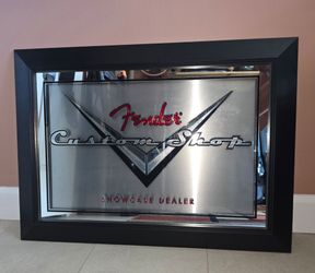 Fender guitar wall art