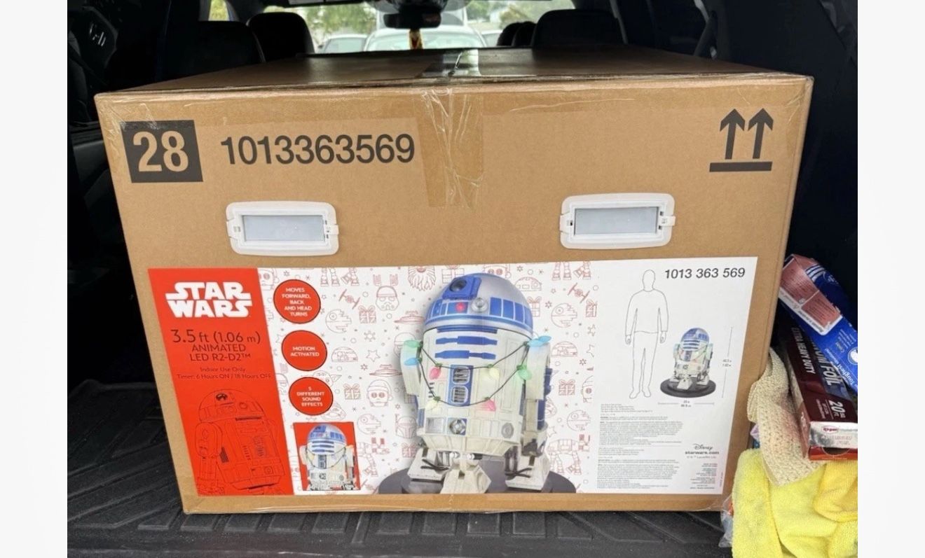 Star Wars 3.5 ft. Animated LED R2-D2™