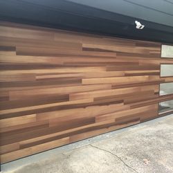 18x7 Clopay Cedar Plank Garage Door 