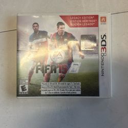 FIFA 15 -- Legacy Edition (Nintendo 3DS, 2014)