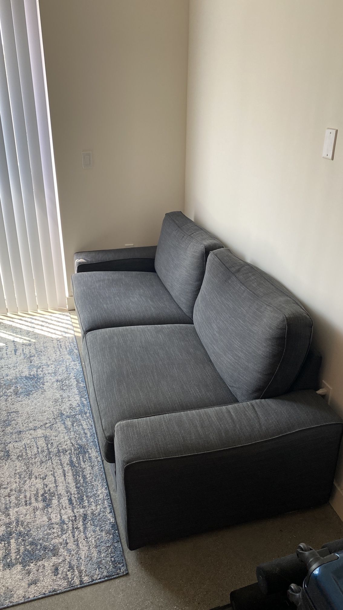 Sofa - KIVIK Sofa Medium Gray, 89¾", Very Good Condition IKEA
