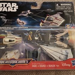 Disney Star Wars MicroMachines Mandolorian Melee 