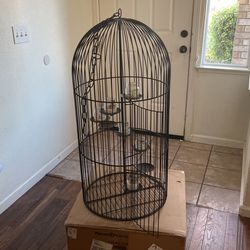 Cage Candle Holder