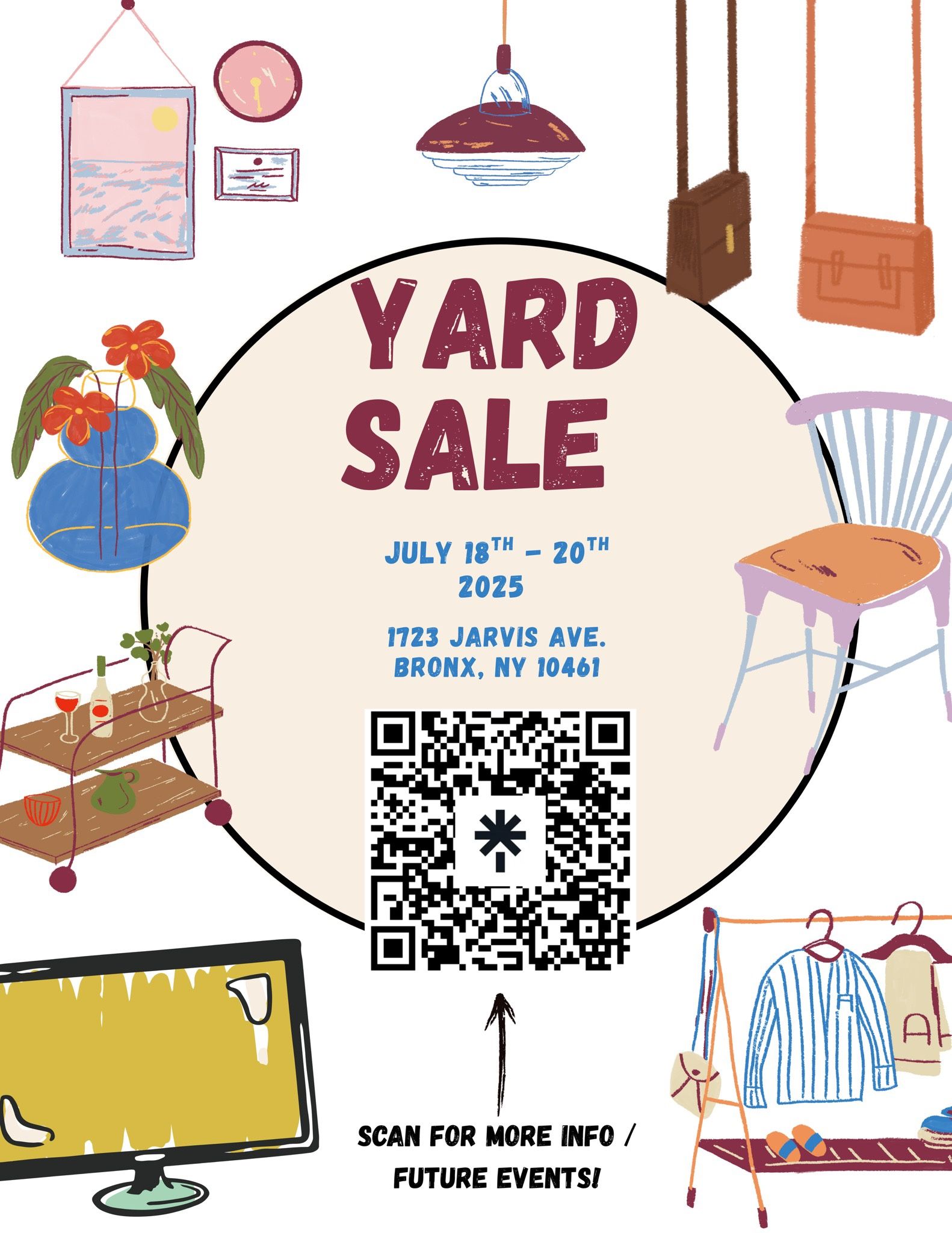 July Yard Sale