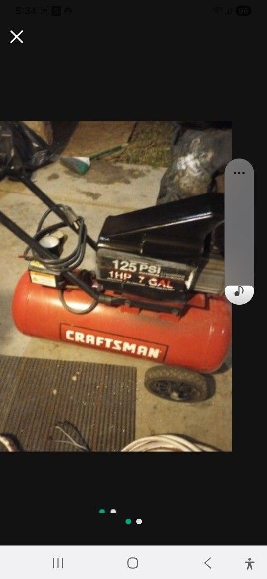 Compresor Craftzman Excelente Condiciones 
